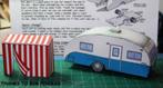 Trotwood caravan met voortent - papieren bouwplaat, Hobby en Vrije tijd, Modelbouw | Overige, Nieuw, 1:50 tot 1:144, Verzenden