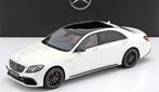 Mercedes-Benz S AMG diamant wit GT Spirit, Hobby en Vrije tijd, Modelauto's | 1:18, Nieuw, Overige merken, Ophalen of Verzenden