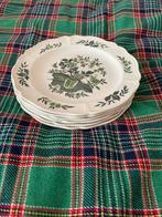 Wedgwood GREEN LEAF ontbijtborden 6 stuks, Ophalen of Verzenden, Zo goed als nieuw, Bord(en), Wedgwood