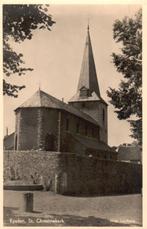 Eysden St. Christinakerk 1947. Foto Hub. Leufkens., 1940 tot 1960, Ongelopen, Limburg, Verzenden