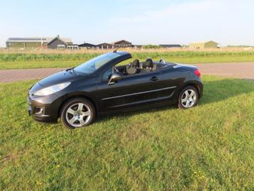 Peugeot 207 Cabriolet 1.6 VTI CC 88KW 2010 Zwart beschikbaar voor biedingen