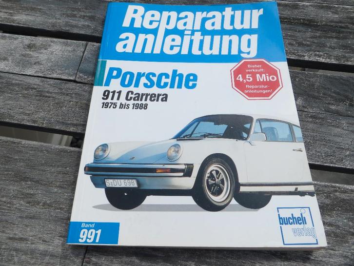 Reparaturanleitung vraagbaak Porsche 911 Carrera 1975 - 1988, Auto diversen, Handleidingen en Instructieboekjes, Ophalen of Verzenden