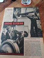 Artikel Andre Elferink Nederlandse spoorwegen Haarlem 1953, Verzamelen, 1940 tot 1960, Ophalen of Verzenden