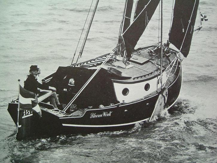 Plezierig varen, ronde en platbodemjachten - Kramer - 1972., Verzamelen, Scheepvaart, Gebruikt, Boek of Tijdschrift, Zeilboot