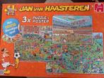 Puzzels voetbal Jan van Haasteren, Ophalen of Verzenden, 500 t/m 1500 stukjes, Zo goed als nieuw, Legpuzzel