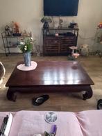 Opium tafel, Huis en Inrichting, Tafels | Salontafels, 100 tot 150 cm, Zo goed als nieuw, Minder dan 50 cm, Rechthoekig