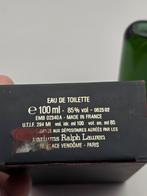 Ralph Lauren Polo Green vintage 100ML eau de toilette splash, Ophalen of Verzenden, Nieuw