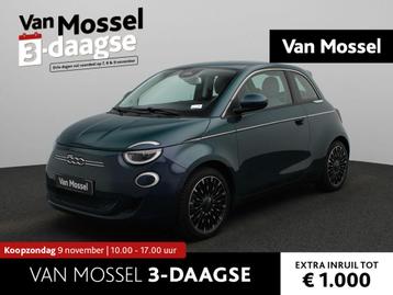 Fiat 500e 3+1 La Prima 42 kWh | Lederen bekleding | Apple Ca beschikbaar voor biedingen