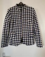 Prachtig DFVV jasje, donkerblauw/roomwit, maat L, Kleding | Dames, Maat 42/44 (L), Zo goed als nieuw, DFVV, Jasje