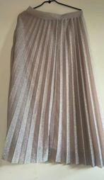 Nieuw plissé rok roze met glinstering maat L, Kleding | Dames, Rokken, Maat 42/44 (L), Nieuw, Ophalen of Verzenden, Roze