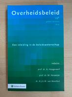 Overheidsbeleid, Ophalen of Verzenden, Nieuw, Overige niveaus, Wolters Kluwer