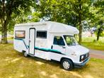 Fiat ducato 2.5D Half integraal#Luifel#Trekhaak#Nette staat, Caravans en Kamperen, Campers, Bedrijf, Diesel, 6 tot 7 meter, Half-integraal