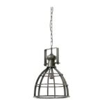 Hanglamp “Amy” – Antiek Zwart – Ø40 cm – Industrieel, Ophalen, Zo goed als nieuw, Industrieel, Metaal
