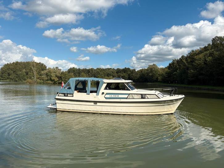 Tresfjord 29AK, poly, Volvo diesel, boegschroef, vaarklaar!, Watersport en Boten, Motorboten en Motorjachten, Gebruikt, Polyester