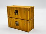 MSC 20 ft. 2 stuks zeecontainer LADING CONTAINER, Hobby en Vrije tijd, Modelauto's | 1:50, Overige merken, HGL74-@hotmail.com