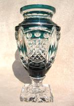 Val Saint Lambert - groene Jupiter. H:40cm, Ophalen