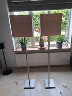 Design vloerlamp RVS zonder lichtbron, Huis en Inrichting, Lampen | Vloerlampen, Ophalen, Zo goed als nieuw, 150 tot 200 cm