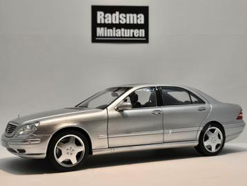 Mercedes-Benz S-Klasse W220 - S55 AMG - 1:18 Norev beschikbaar voor biedingen