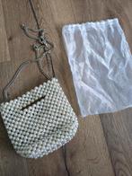 Nieuw Zara parel tas met opbergzak, Sieraden, Tassen en Uiterlijk, Ophalen of Verzenden, Nieuw, Wit, Schoudertasje