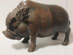 Antiek chinees brons varken boar, Antiek en Kunst, Antiek | Koper en Brons, Ophalen of Verzenden