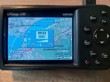 Mooie en klassieke Garmin GPSmap 278 met veel toebehoren beschikbaar voor biedingen