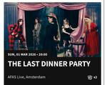The last dinner party tickets 2, Tickets en Kaartjes, Twee personen, Maart