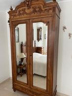 Antieke kast Louis XVI met spiegeldeuren, Ophalen, 100 tot 150 cm, 200 cm of meer, Zo goed als nieuw
