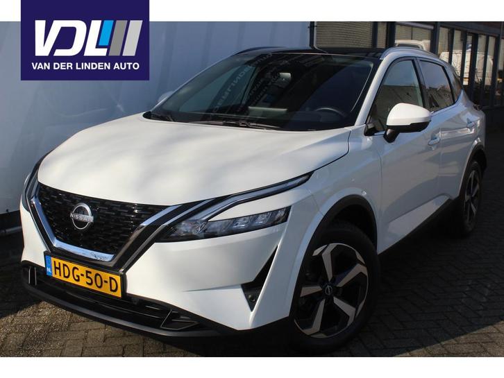 Nissan QASHQAI 1.3 MHEV Business Design panorama dak l 360 c, Auto's, Nissan, Bedrijf, Te koop, Qashqai, 360° camera, ABS, Achteruitrijcamera