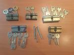 diverse cilindersloten, Ophalen, Gebruikt, Rvs, Slot