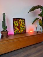 Kleurrijk Abstract Schilderij, Antiek en Kunst, Kunst | Schilderijen | Abstract, Ophalen of Verzenden
