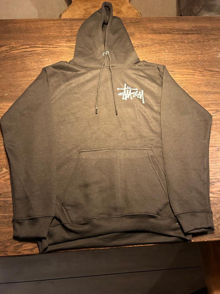 Stüssy, Verzenden, Zo goed als nieuw, Maat 48/50 (M), Zwart