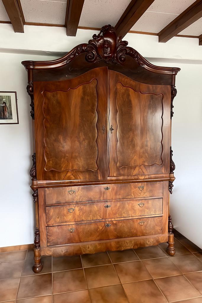 Koninlijke, Mahonie Kabinet, Antiek en Kunst, Antiek | Meubels | Kasten, Ophalen