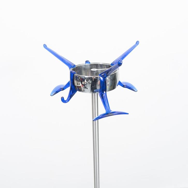 8 Kartell Hanger Kapstok RVS Kobalt Blauw, Huis en Inrichting, Woonaccessoires | Kapstokken, Zo goed als nieuw