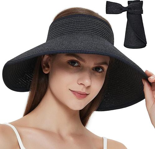 Opvouwbare zonnekleppen Strandhoed  One size, Kleding | Dames, Hoeden en Petten, Nieuw, One size fits all, Ophalen of Verzenden