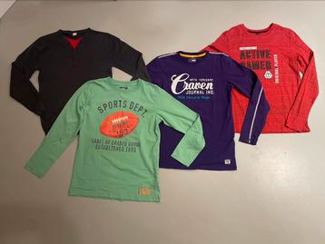 Bundel 4 leuke longsleeves in hele nette staat! Mt146/152 beschikbaar voor biedingen