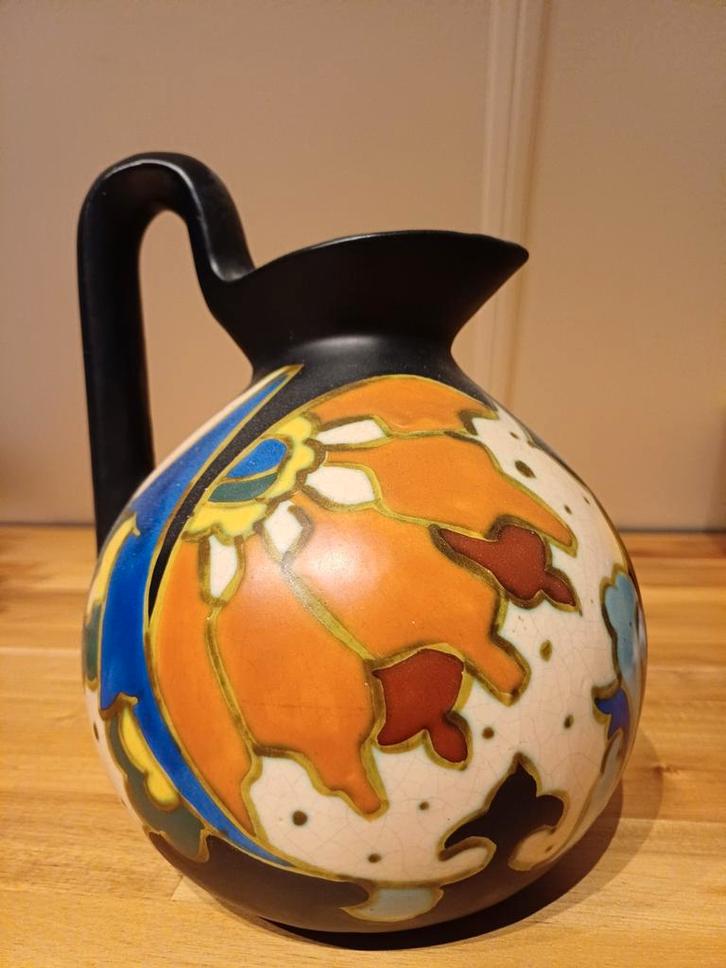 Art Deco Kannetje - Uniek Design, Antiek en Kunst, Antiek | Keramiek en Aardewerk, Ophalen