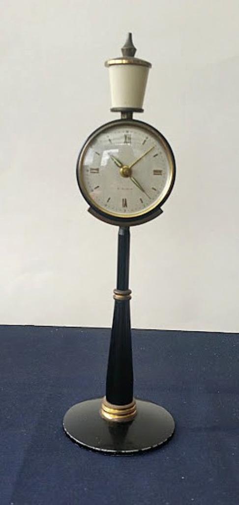 Lantaarn wekkertje 1961, Antiek en Kunst, Antiek | Klokken, Ophalen of Verzenden