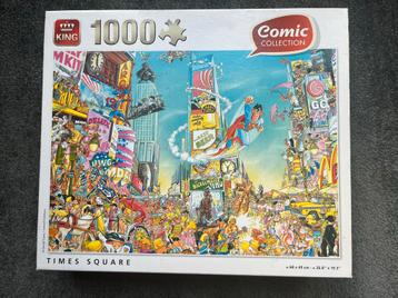 1000 stukjes puzzel Times Square Comic collection beschikbaar voor biedingen