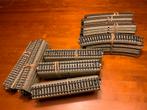 Marklin HO M Rails - 46 recht, 38 gebogen, Wisselstroom, Gebruikt, Verzenden, Rails