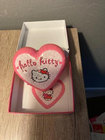 Hartjespuzzel hello kitty beschikbaar voor biedingen