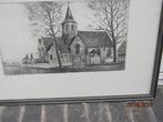 DAKNAM, Mooi etsje OLV Vrouwenkerk v Bastiaans, Antiek en Kunst, Ophalen of Verzenden