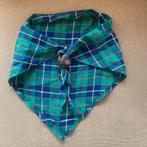 Scoutingdas en leren dasring, Verzamelen, Scouting, Ophalen of Verzenden, Gebruikt, Pet, Hoed of Sjaal