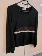 Dames blouse m 42, Ophalen of Verzenden, Zo goed als nieuw, Maat 42/44 (L), Zwart
