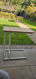 Handig bijzettafeltje voor laptop of boek, Huis en Inrichting, Tafels | Bijzettafels, Ophalen, Minder dan 45 cm, Minder dan 55 cm