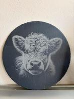 Leisteen met gravering dmv lasertechniek, Huis en Inrichting, Ophalen of Verzenden, Nieuw