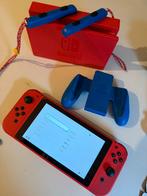 Nintendo Switch Blauw/Rood, Ophalen of Verzenden, Zo goed als nieuw, Met 2 controllers, Switch Original
