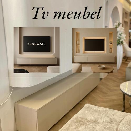 Stijlvol Zwevend TV-Meubel – tv kast Modern Design, Huis en Inrichting, Kasten | Televisiemeubels, Minder dan 100 cm, 25 tot 50 cm