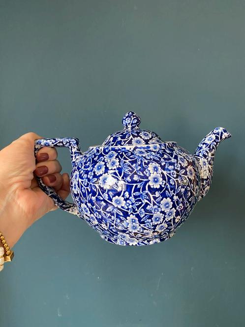 Burleigh Calico theepot, Huis en Inrichting, Keuken | Servies, Nieuw, Overige typen, Overige stijlen, Verzenden