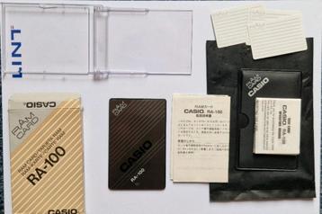 Casio RA-100 RAM CARD beschikbaar voor biedingen