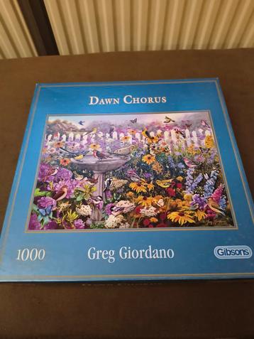 Dawn Chorus Puzzel - 1000 Stukjes beschikbaar voor biedingen